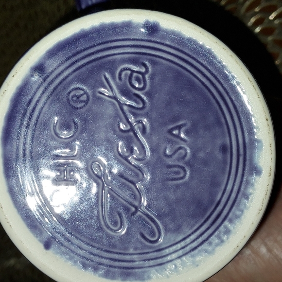 FiestaWare set of 2 mugs in the color Eggplant GUC! - Picture 12 of 12